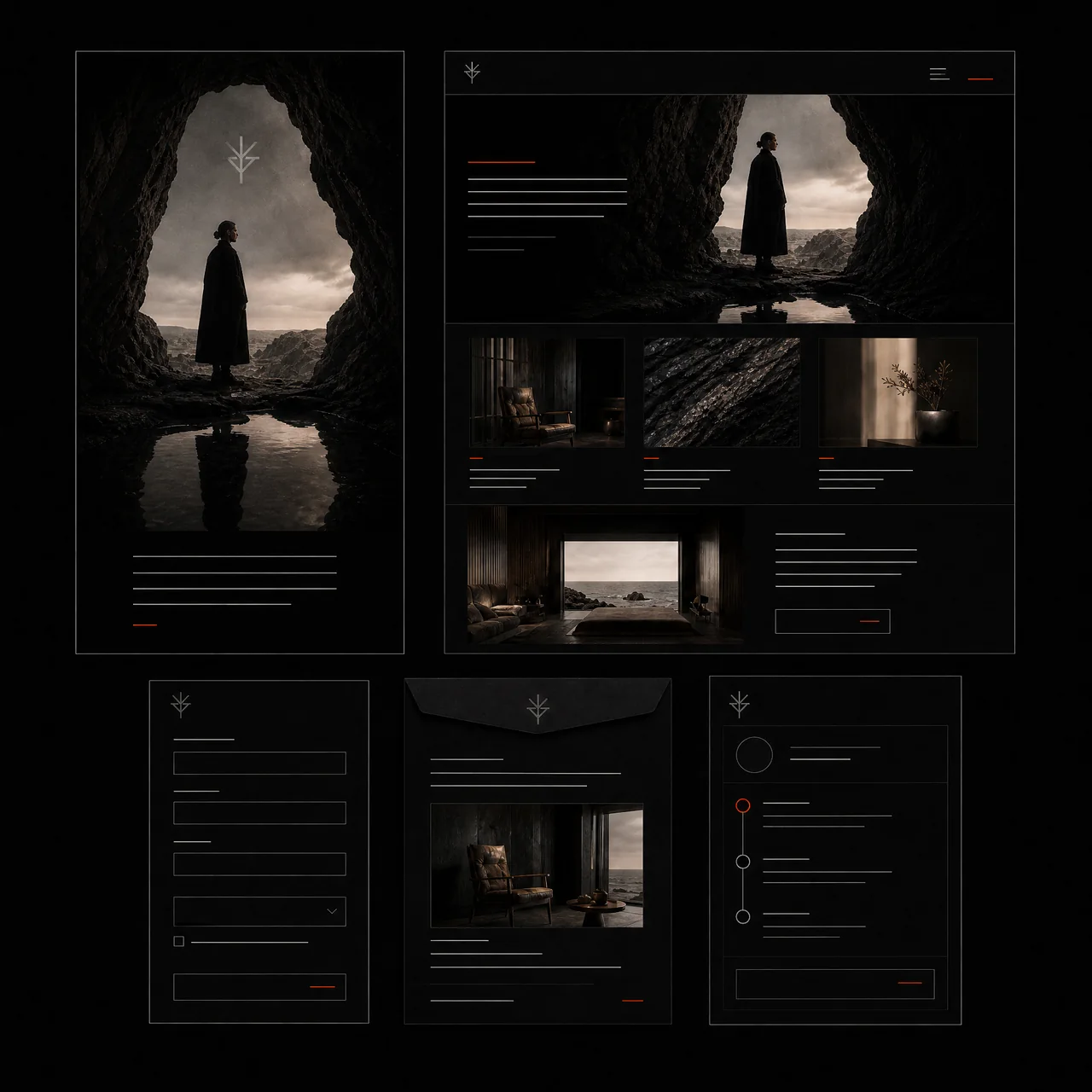 Campaign creative, a landing experience and customer touchpoints arranged as one growth journey.